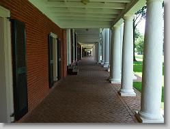 Student housing on the Lawn at UVA.