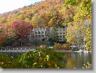 Glenn and Aliza at Lake Susan in Montreat.