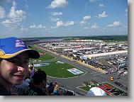 Joshua at the track