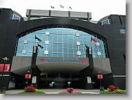 Downtown Charlotte. 
Where the Carolina Panthers play.