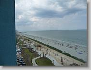 Up the beach