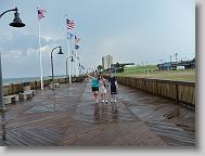Ciara, Aliza and Joshua on the boardwalk